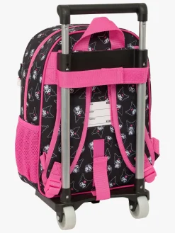 Hello Kitty Kuromi Trolley Kuffert 10L, Lyserød/sort