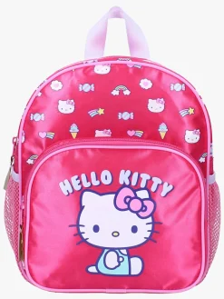 Hello Kitty Rygsæk, Penalhus, Flaske & Madkasse, Follow The Rainbow