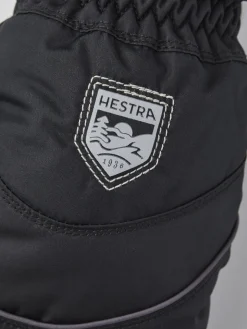Hestra Sarri Zip JR Vanter, Sort/Grafit