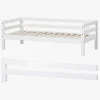 Hoppekids Basic Juniorseng m. Sengehest 70x160cm, Hvid