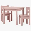 Hoppekids Bord & Stole Mads, Pale Mauve