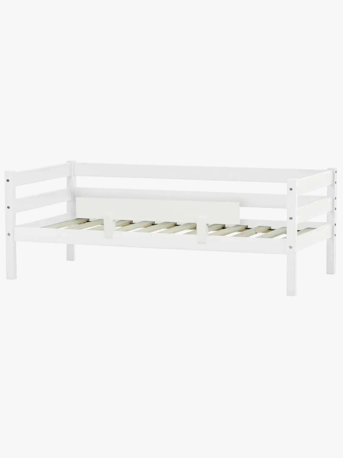 Hoppekids ECO Comfort Enkeltseng med Sengehest 70x160, Hvid