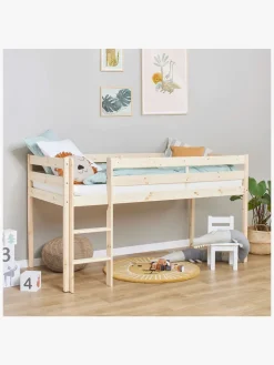 Hoppekids ECO Comfort  Halvhøj Højseng 90x200, Træ