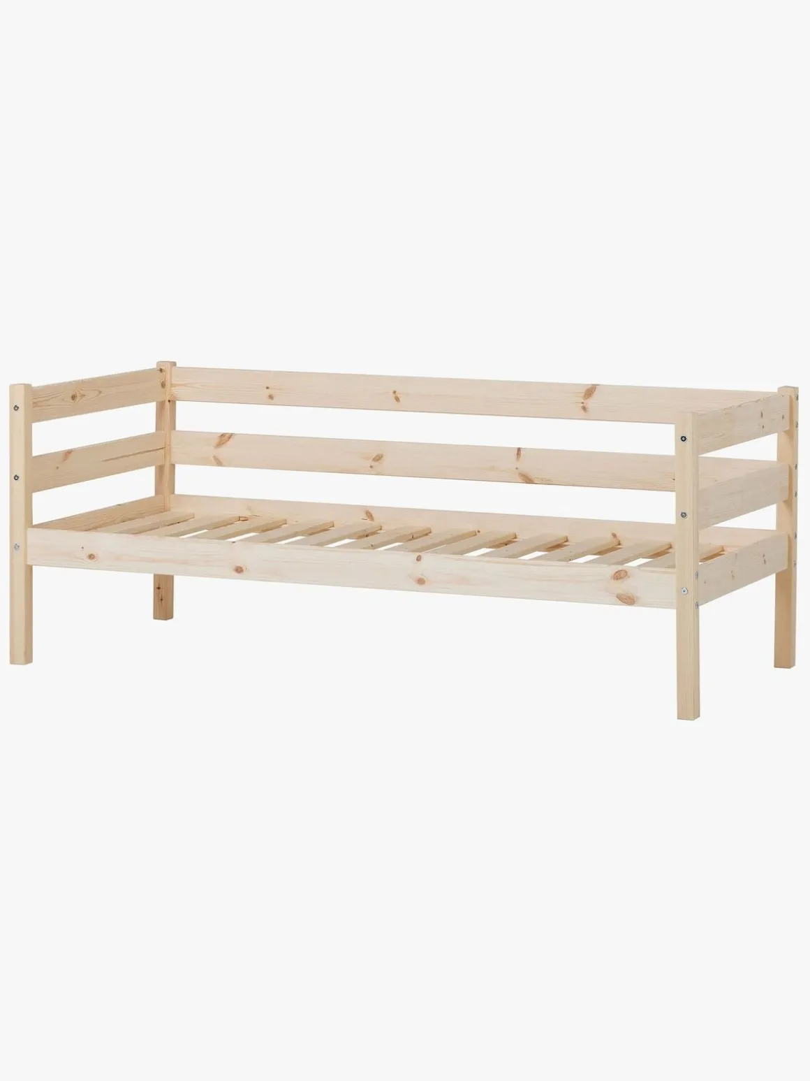 Hoppekids ECO Comfort Juniorseng med Sengehest 70x160, Træ