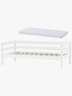 Hoppekids ECO Comfort Juniorseng med Skummadras 70x160, Hvid