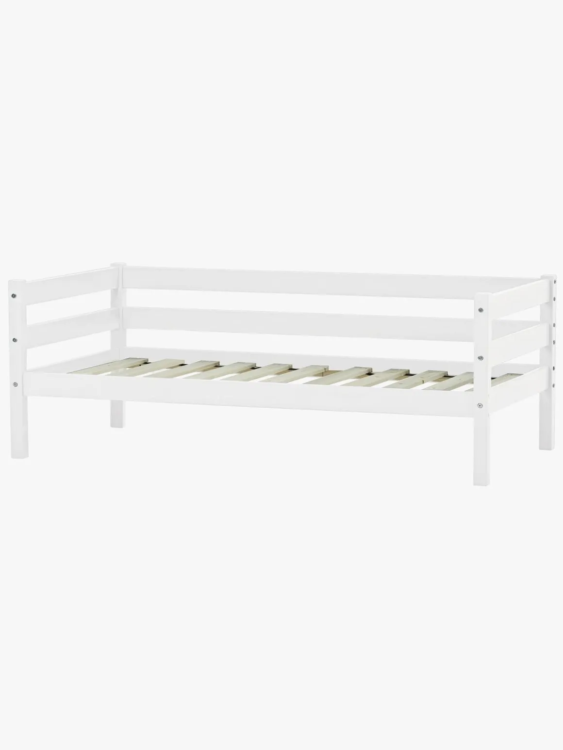 Hoppekids ECO Comfort Juniorseng med Skummadras 70x160, Hvid