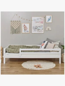 Hoppekids ECO Dream Juniorseng med Sengehest 90x200, Hvid