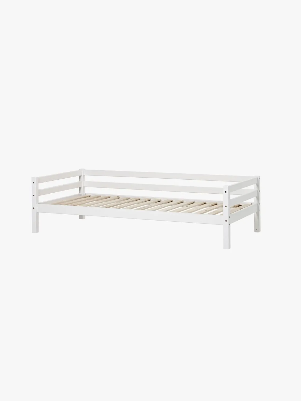 Hoppekids ECO Dream Juniorseng med Sengehest 90x200, Hvid