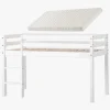 Hoppekids Halvhøj Seng med ECO Dream Madras 70x160, Hvid