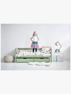 Hoppekids Juniorseng ECO Comfort 70x160 cm, Pale Green