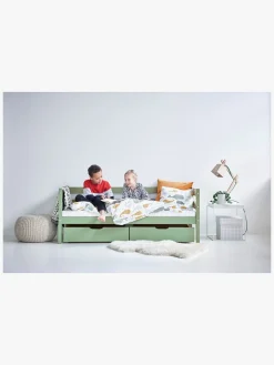Hoppekids Sengeskuffe ECO Comfort 2-pak, Pale Green