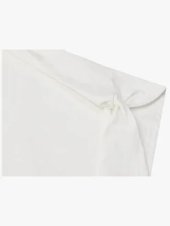 Hyperfied Jersey Knot Logo Top, Snow White