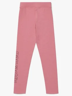 Hyperfied Jersey Logo Tights, Blush