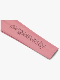 Hyperfied Jersey Logo Tights, Blush