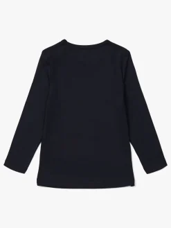 Hyperfied Long Sleeve Logo Top, Anthracite