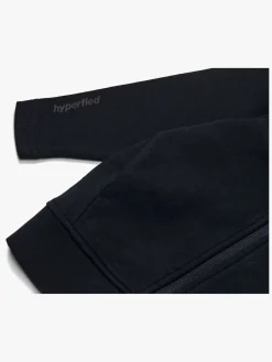 Hyperfied Mesh Zipped Hoodie, Anthracite