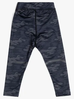 Hyperfied Running Tights, Grey Camo