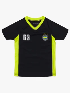 Hyperfied V-Neck Neo Logo T-Shirt, Anthracite