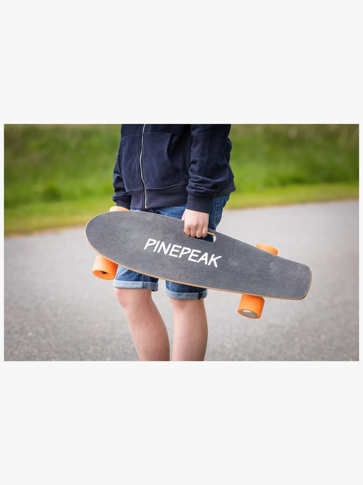 Impulse Elektrisk Skateboard, Sort