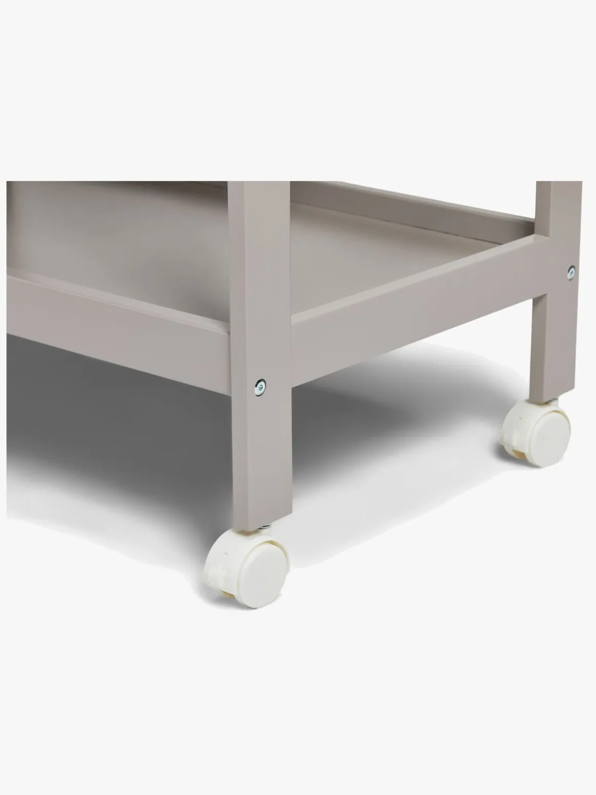 JLY Dream Puslebord med Badebalje, Warm Grey