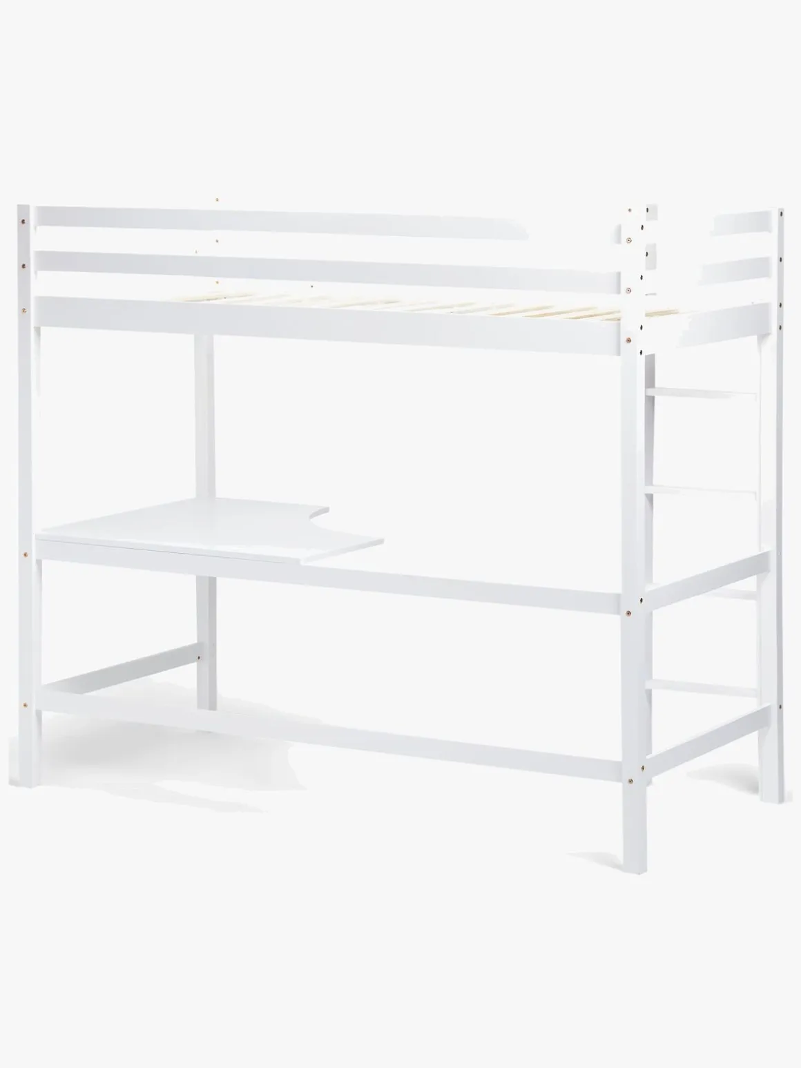 JLY SOFIA Højseng m. Skrivebord 90x190, Hvid