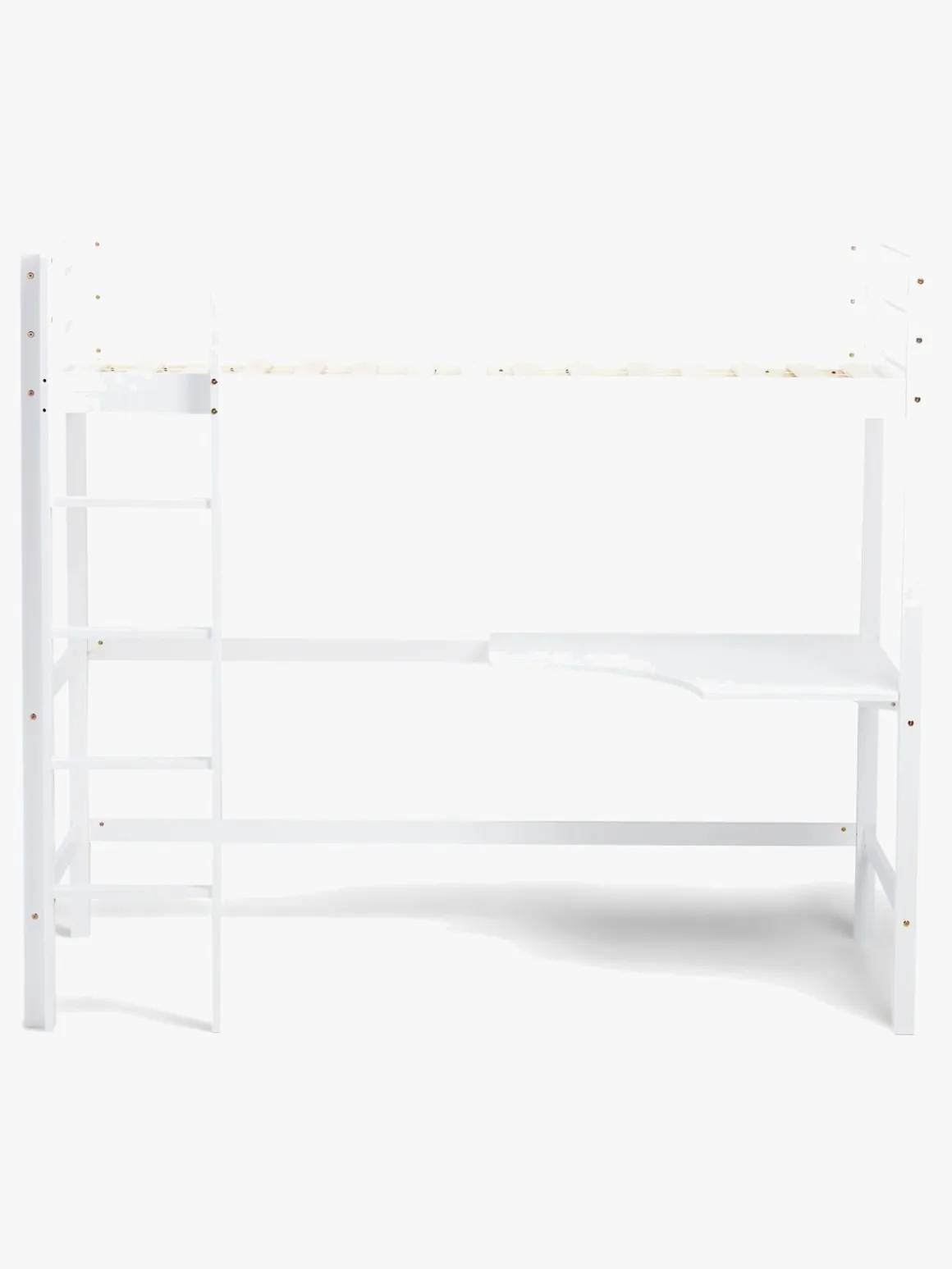 JLY SOFIA Højseng m. Skrivebord 90x190, Hvid