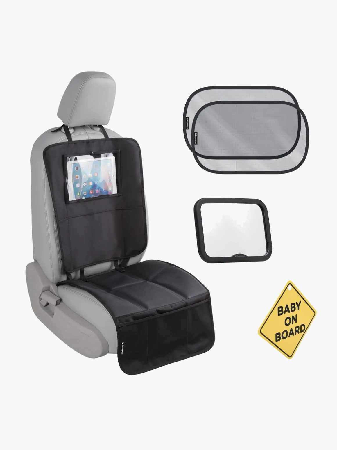 Joie i-Spin 360 Autostol Inkl. Beemoo Tilbehørspakke, Coal