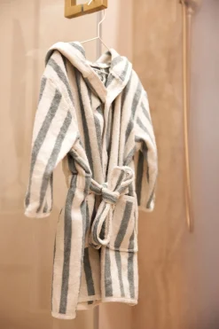 Jollein Badekåbe 3-4 År, Stripe Sea Green