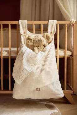 Jollein Playpen Opbevaringspose Cloudy Rib, Oatmeal