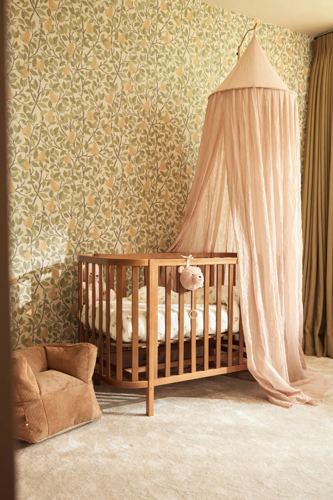 Jollein Sengehimmel Vintage, Wild Rose