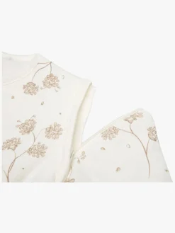 Jollein Sovepose med Aftagelig Ærmer Rund 60 cm, Leafy Dreams