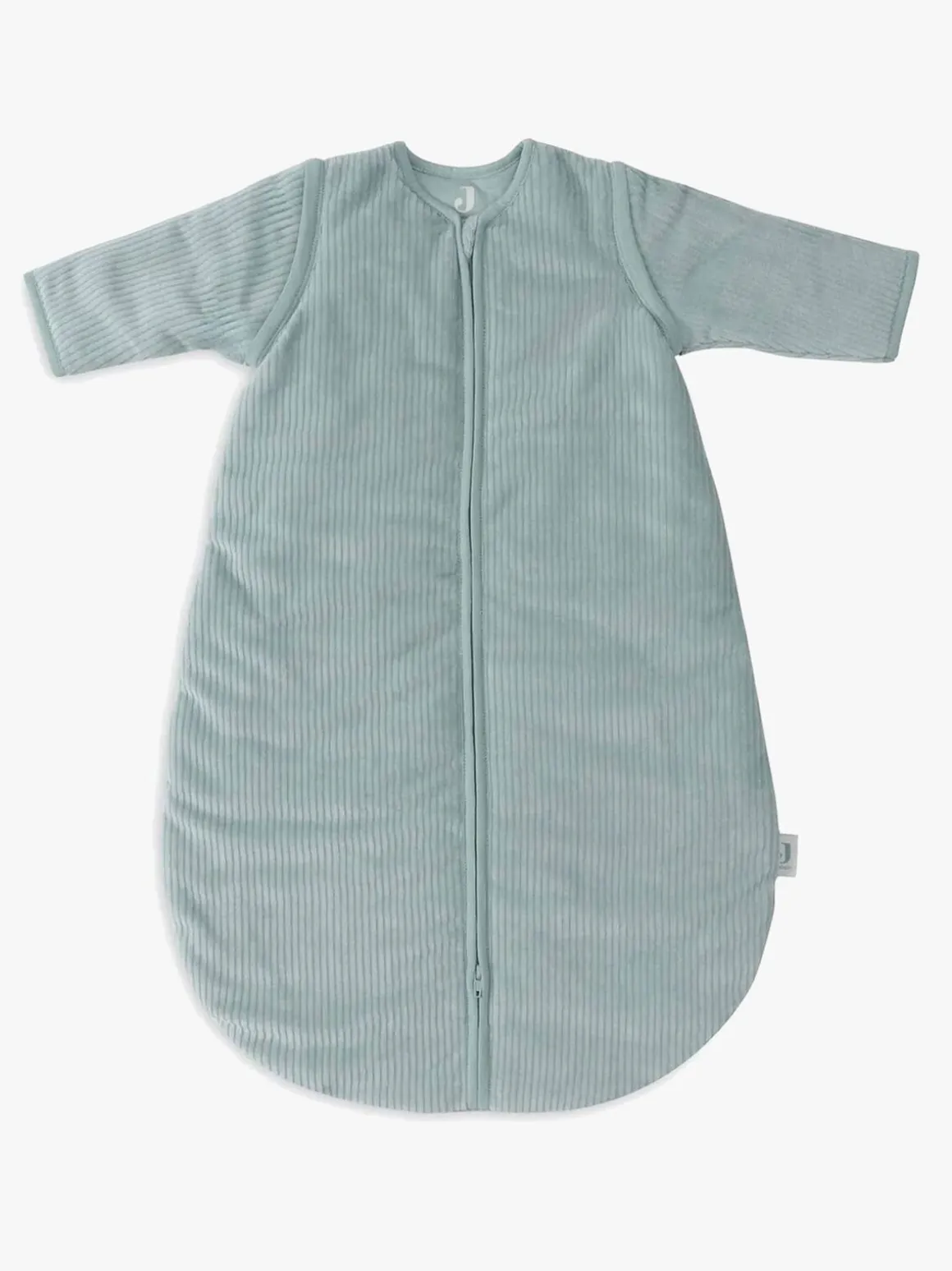 Jollein Sovepose med Aftagelig Ærmer Rundt 70 cm, Rib Sea Green