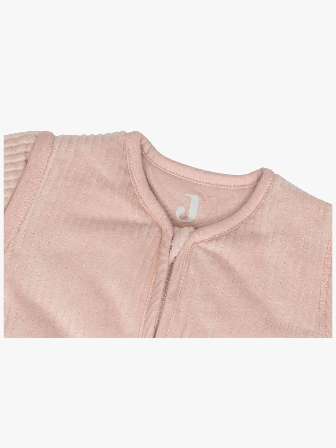 Jollein Sovepose med Aftagelig Ærmer Rundt 70 cm, Rib Wild Rose