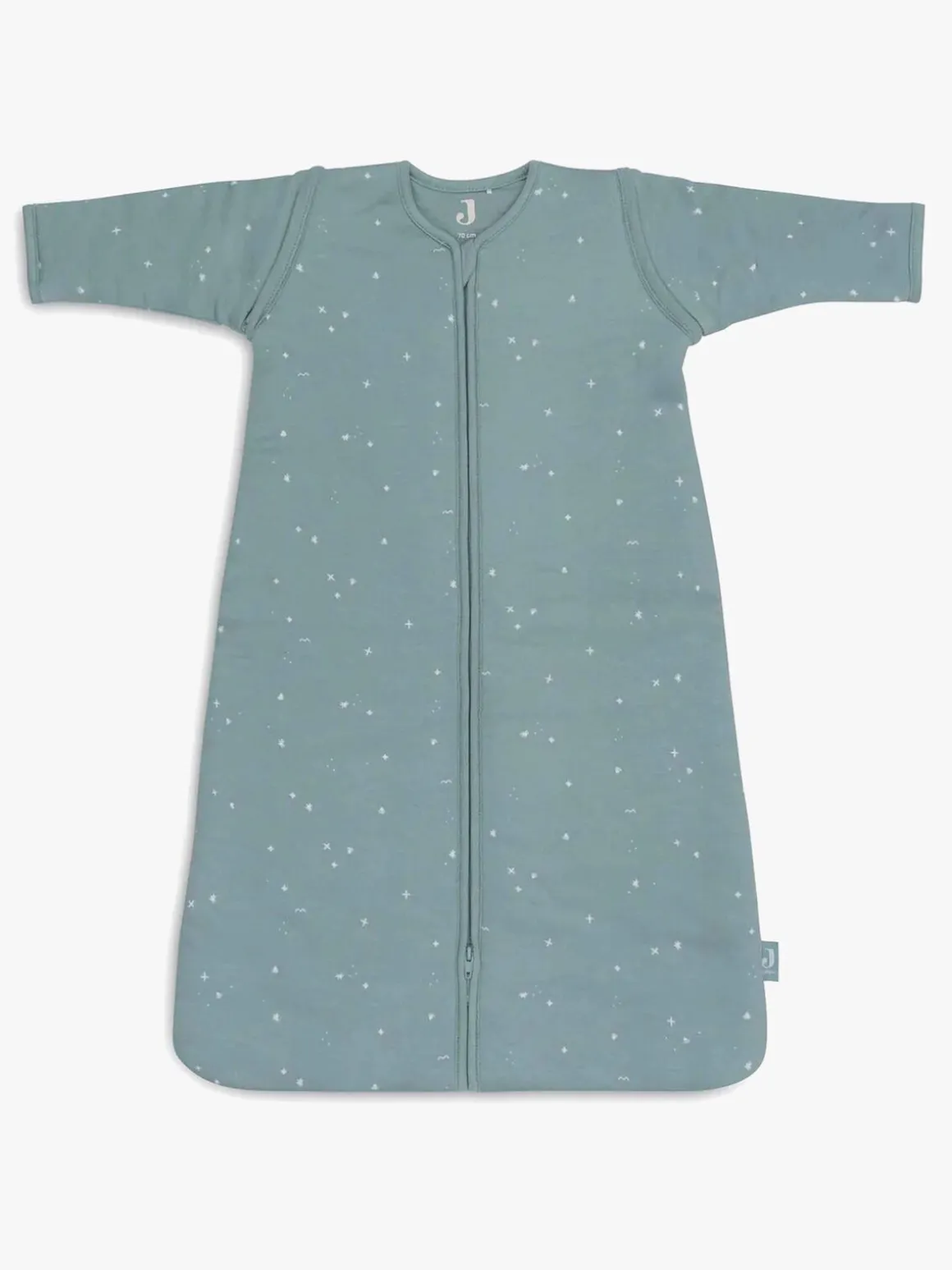 Jollein Sovepose med Aftagelig Ærmer 70 cm, Twinkling Sea Green