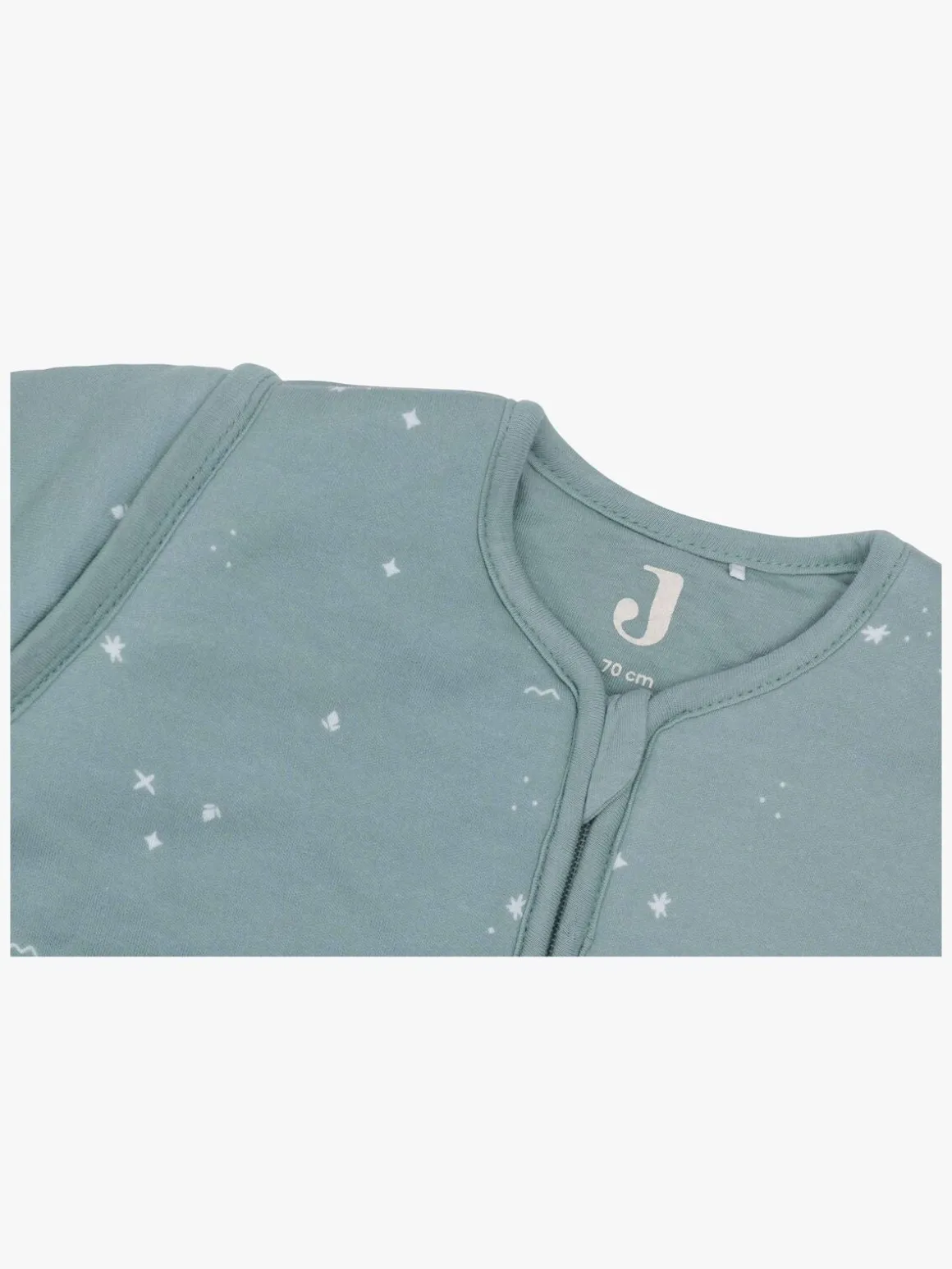 Jollein Sovepose med Aftagelig Ærmer 70 cm, Twinkling Sea Green