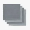 Jollein Stofble Bamboo 4-pak, Storm Grey