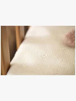Jollein Strikket Tæppe Cozy, Ivory