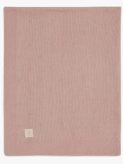 Jollein Strikket Tæppe Cozy, Wild Rose