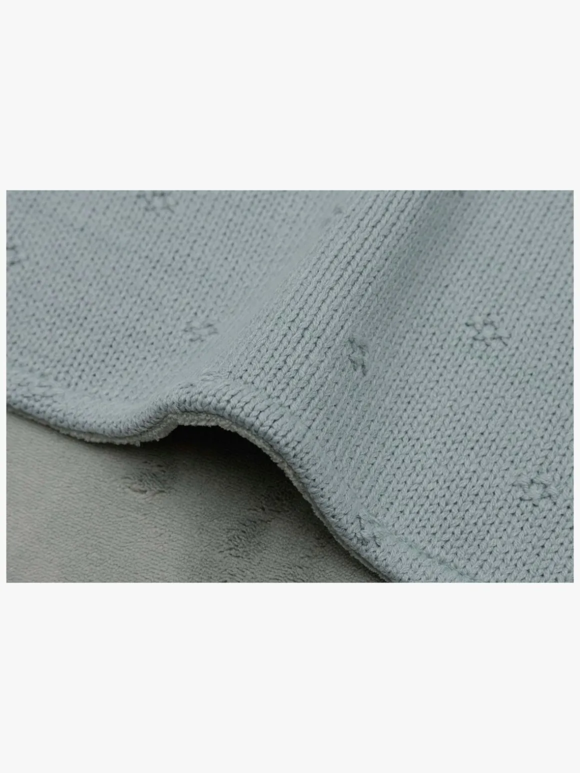 Jollein Strikket Tæppe, Sea Green