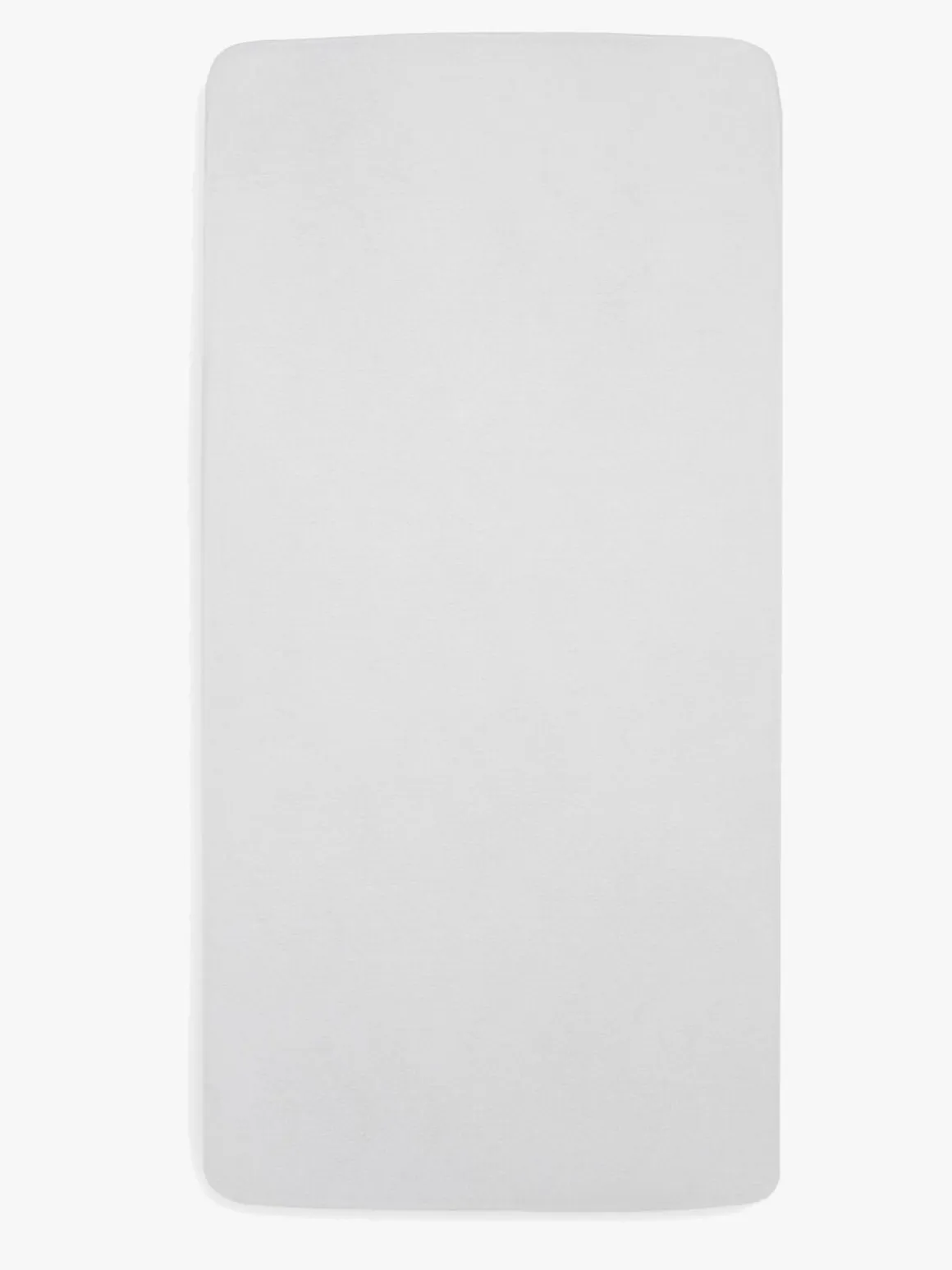 Jollein Stræklagen Bomuldsstretch 60x120, Hvid