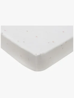 Jollein Stræklagen Twinkling 60x120, Off white/Wild Rose
