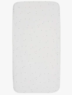 Jollein Stræklagen Twinkling 60x120, Off white/Sea Green