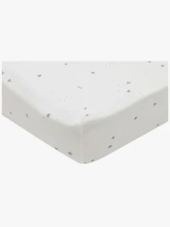 Jollein Stræklagen Twinkling 60x120, Off white/Sea Green