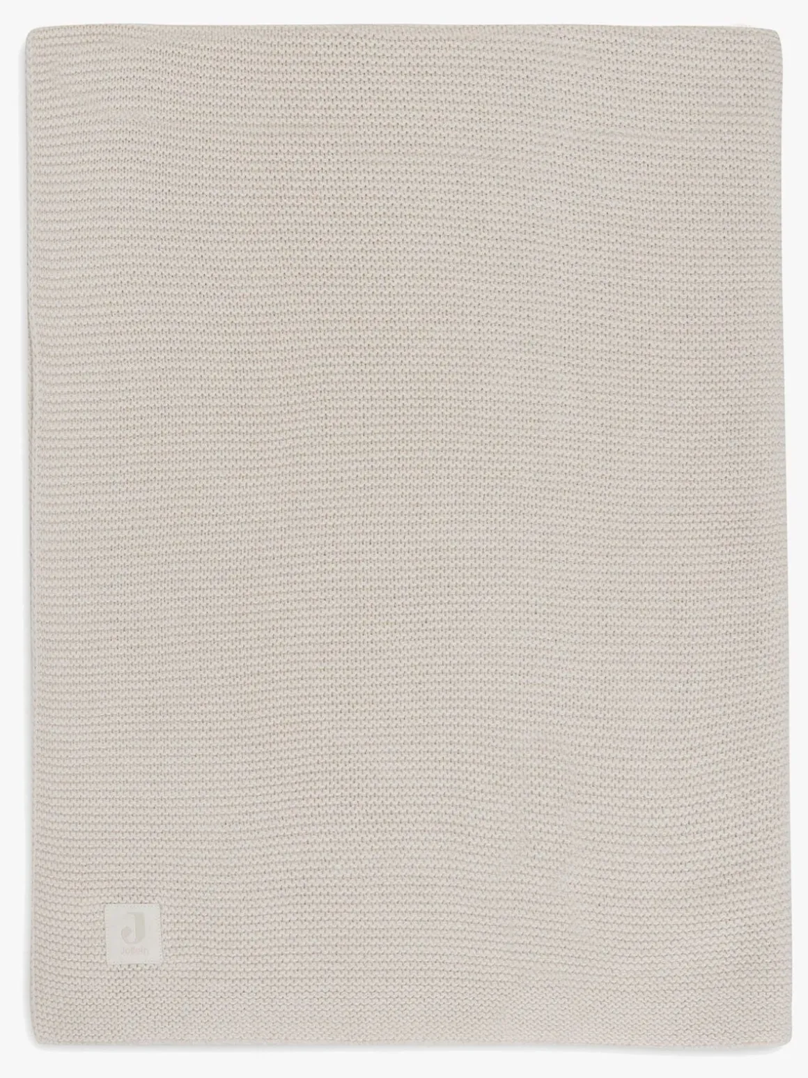 Jollein Tæppe 75x100 cm Basic Knit, Oatmeal
