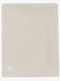 Jollein Tæppe 75x100 cm Basic Knit/Velvet, Oatmeal