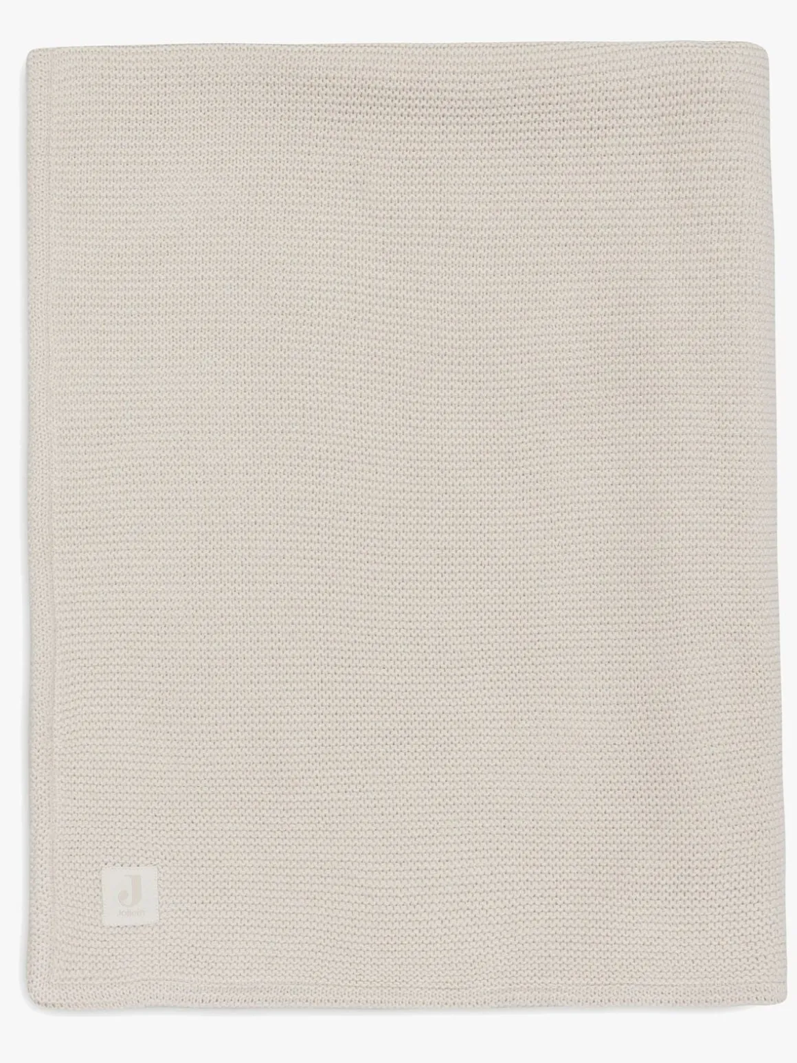 Jollein Tæppe 75x100 cm Basic Knit/Velvet, Oatmeal