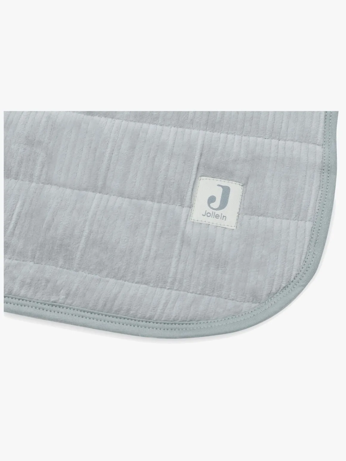Jollein Tæppe 75x100 cm Velvet Rib, Sea Green