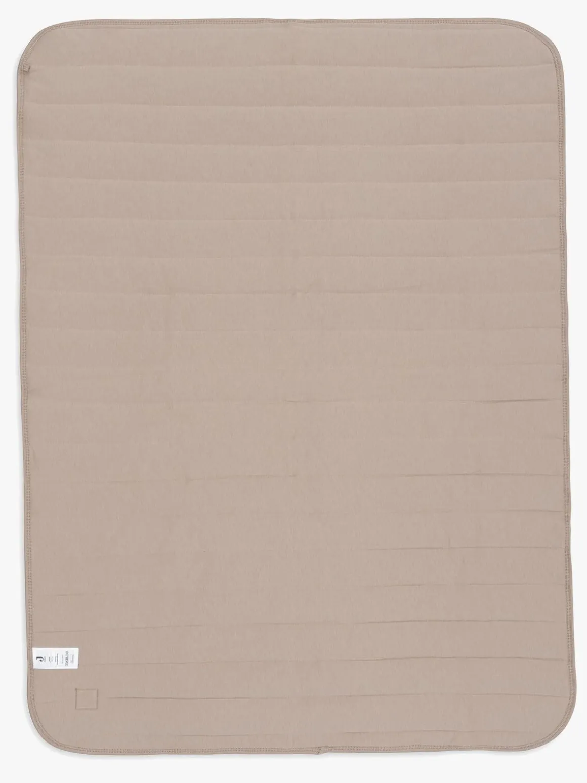 Jollein Tæppe 75x100 cm Velvet Rib, Milky Coffee