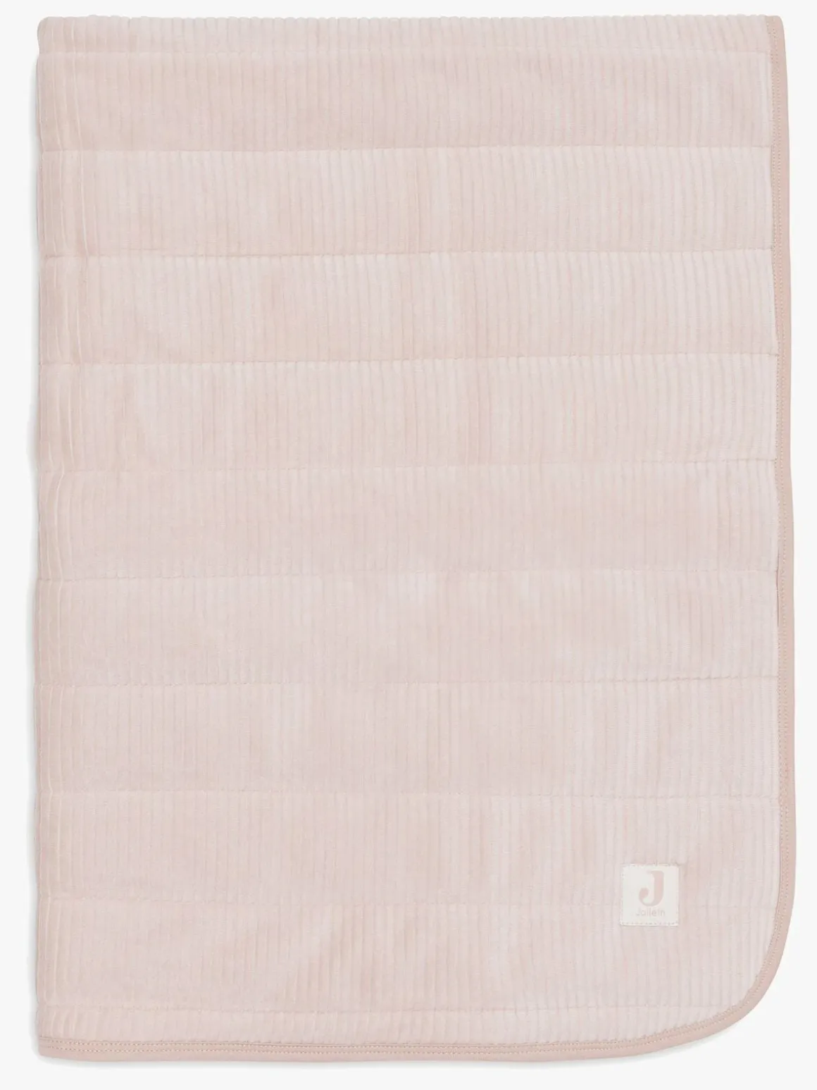 Jollein Tæppe 75x100 cm Velvet Rib, Wild Rose