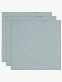 Jollein Tæpper/ Stofbleer i Musselin Miffy 3-pak, Sea Green